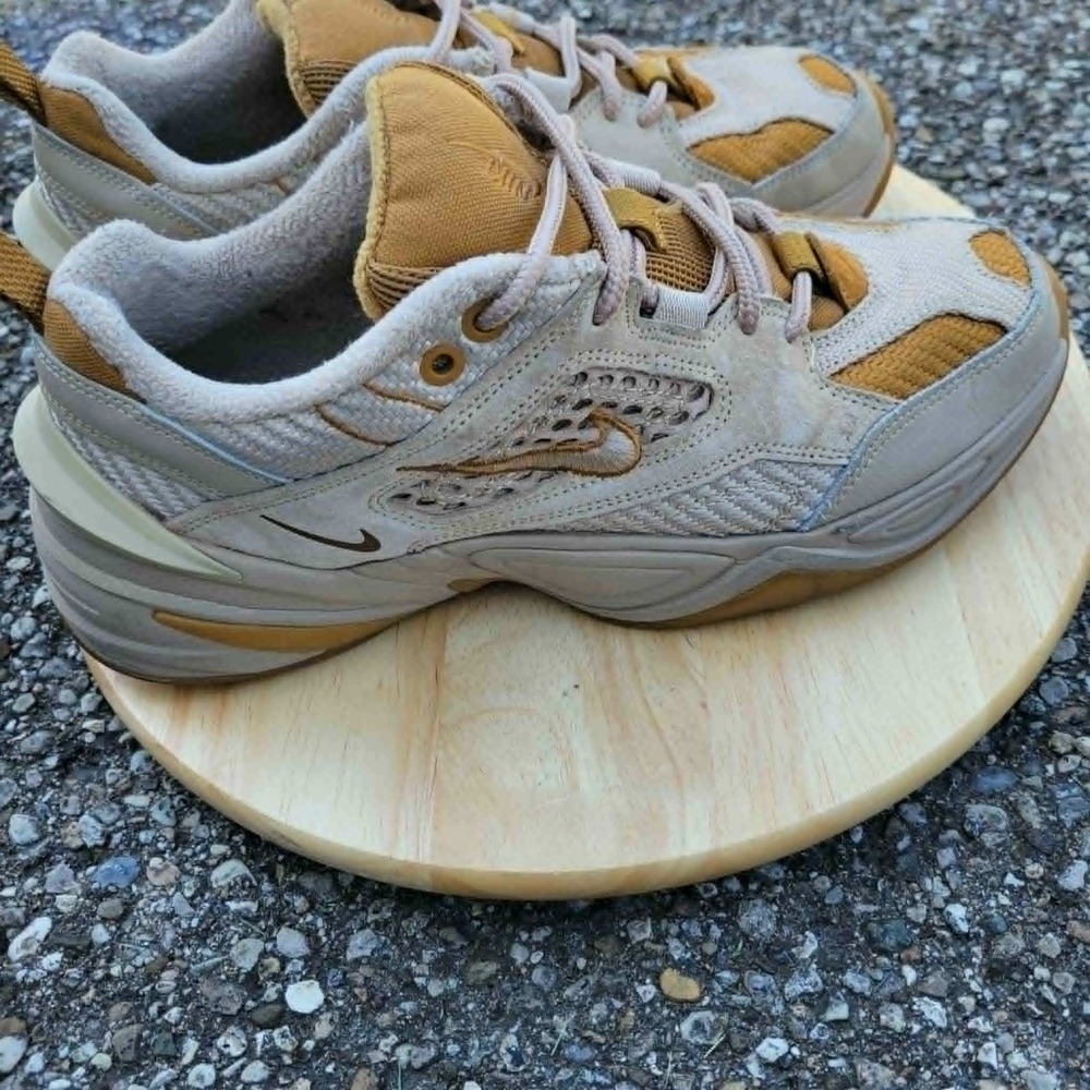 Nike M2K Tekno Shoes Mens Size 8.5 SP Linen Wheat Chunky Streetwear BV0074-200 - Picture 7 of 16